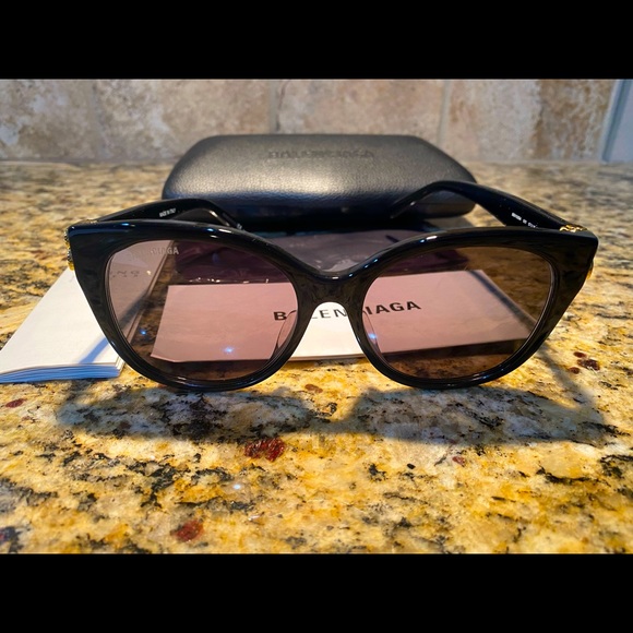 Balenciaga Sunglasses - black BB0103SA - Picture 1 of 5
